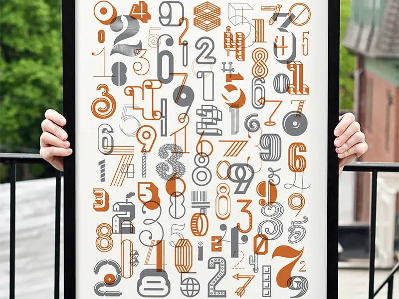 the numbers poster 2 1